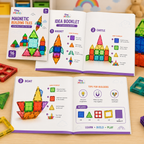 Magnetic Building Tiles Construction Toy Set