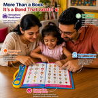 Musical Learning Study Book With Numbers Letters