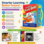Musical Learning Study Book With Numbers Letters