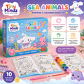 Kids Diy Colour Painting Kit With Cartoon Sketch Book